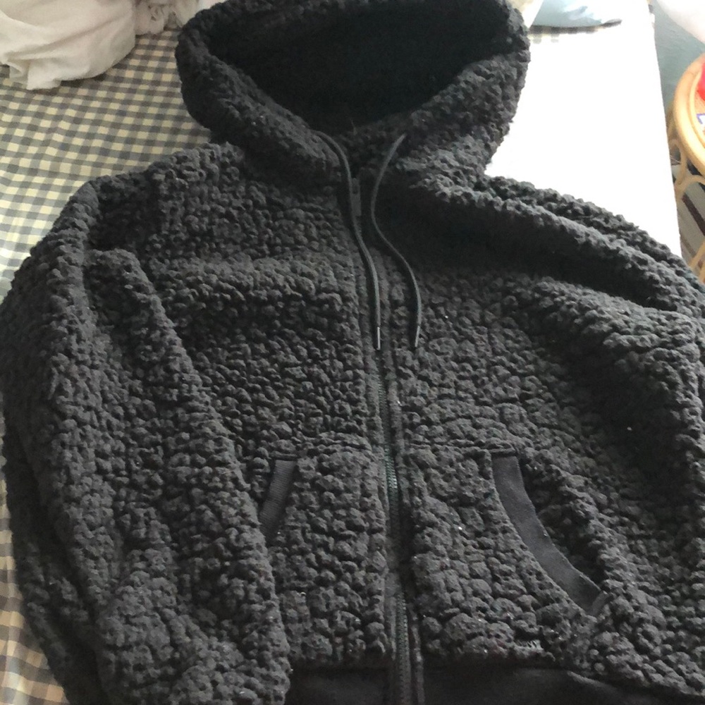 FUZZY COTTON TEDDY JACKET 30$